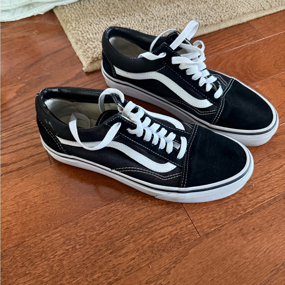 Black and White Sneakers